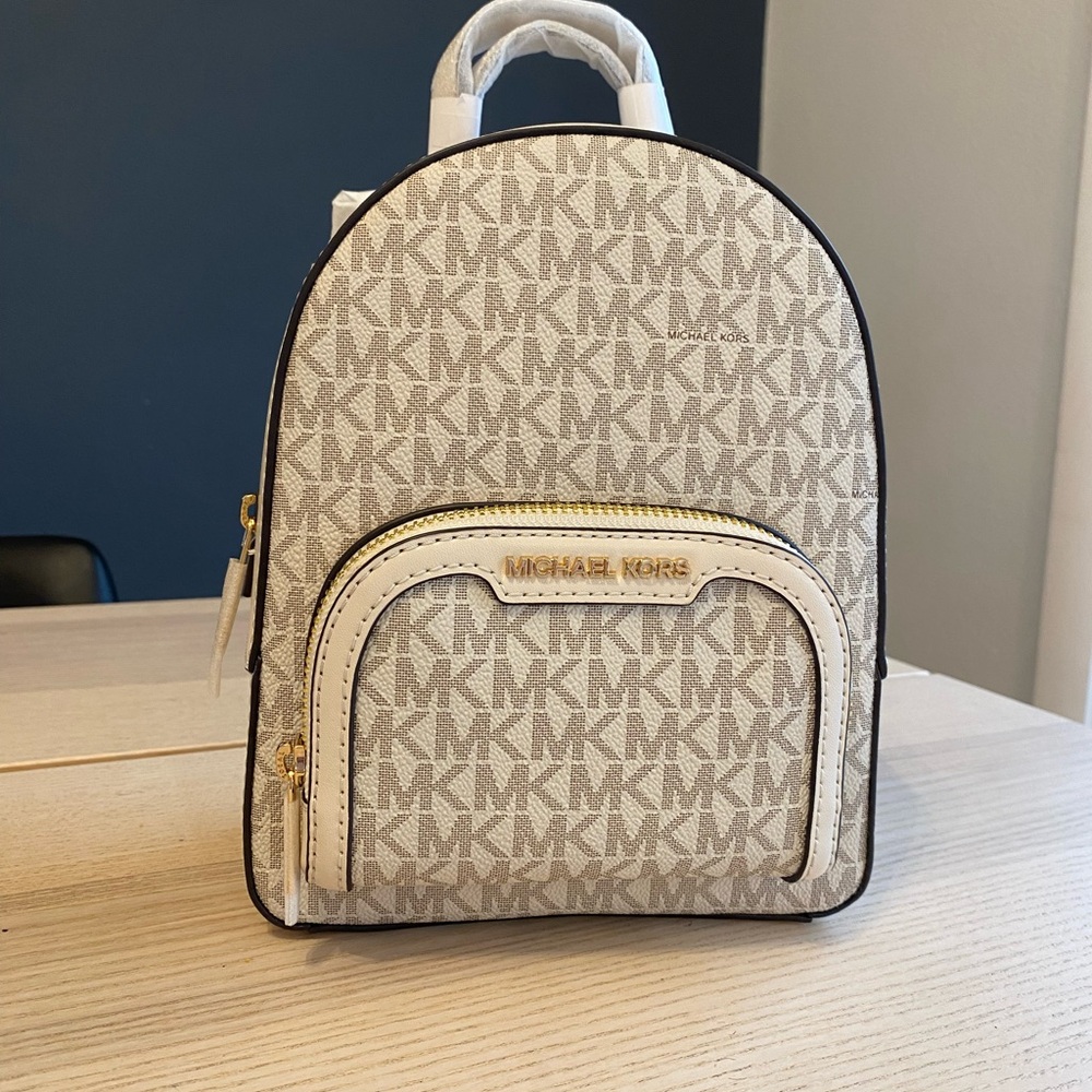 MICHAEL KORS Jaycee Extra-Small Signature Logo Backpack